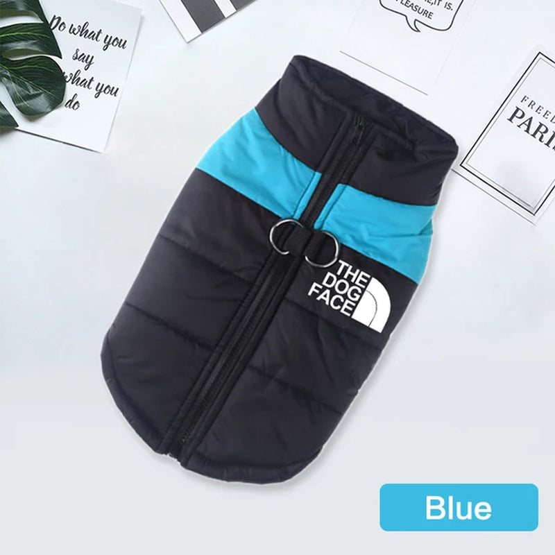 Ultimate Waterproof Winter Dog Jacket - Cozy Padded Vest with Zipper for All Sizes
