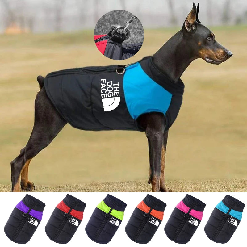 Ultimate Waterproof Winter Dog Jacket - Cozy Padded Vest with Zipper for All Sizes