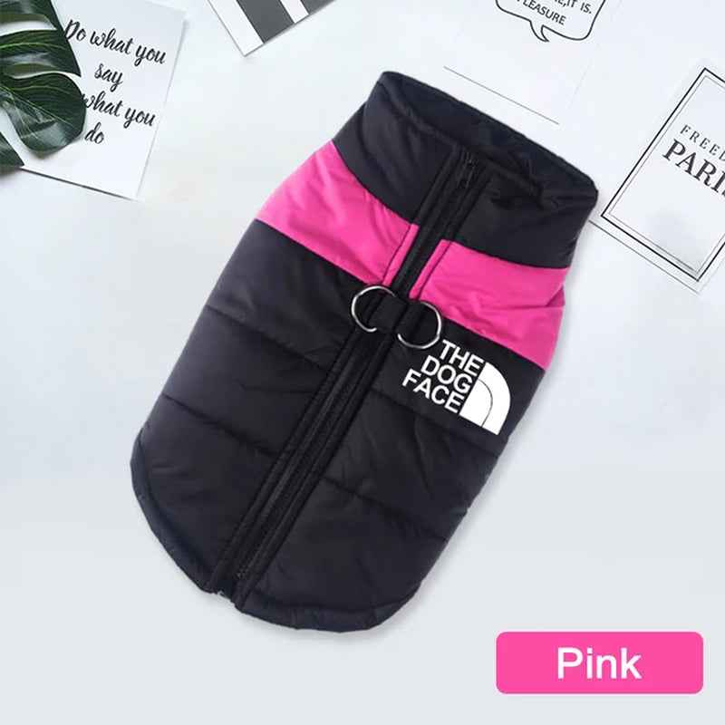 Ultimate Waterproof Winter Dog Jacket - Cozy Padded Vest with Zipper for All Sizes